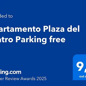 Plaza Del Teatro Parking Free , Malaga Spain